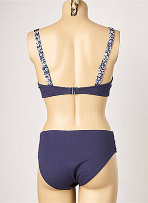 Costum de baie din două piese elasticitate top sutien modelat albastru YSABEL MORA femeie