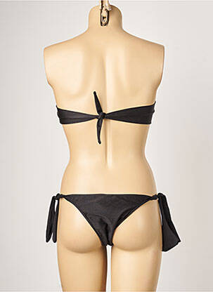 Costum de baie din două piese elasticitate top bentiță negru RIO DE SOL femeie