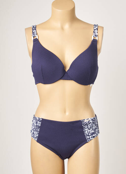 Costum de baie din două piese albastru YSABEL MORA femeie