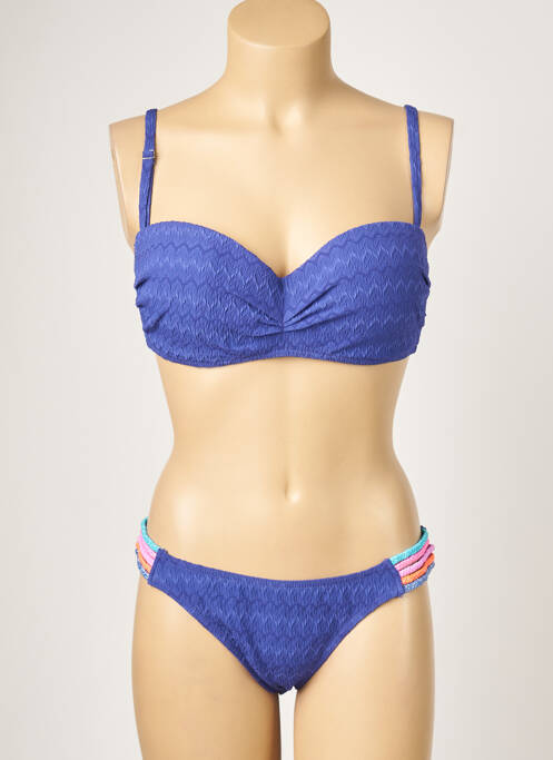 Costum de baie din două piese albastru HISTOIRE DE PLAGE femeie