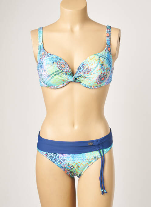 Costum de baie din două piese albastru SUN PLAYA femeie