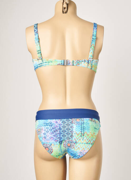 Costum de baie din două piese albastru SUN PLAYA femeie