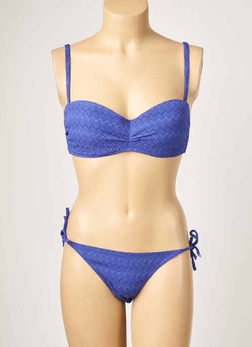 Costum de baie din două piese albastru HISTOIRE DE PLAGE femeie