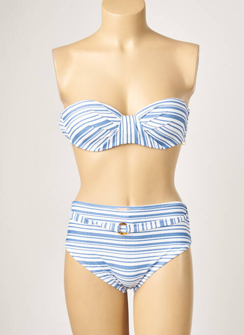 Costum de baie din două piese albastru YSABEL MORA femeie