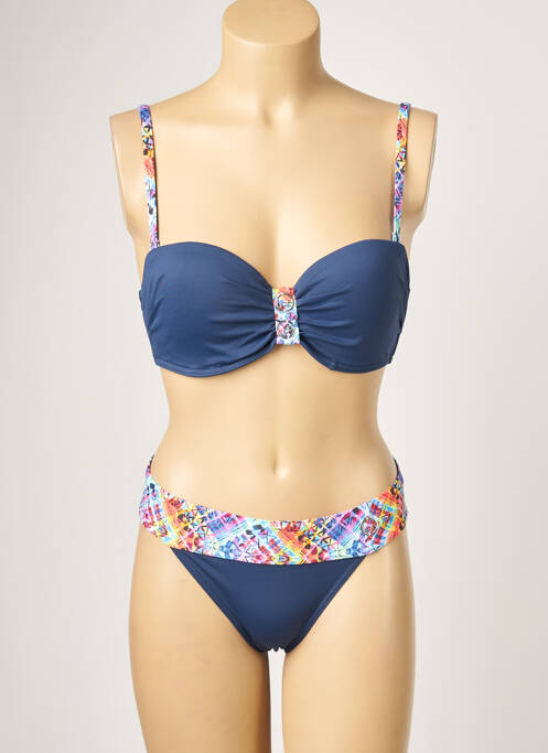 Costum de baie din două piese albastru LPB femeie