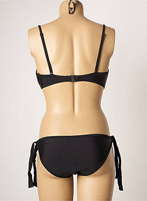 Costum de baie din două piese elasticitate top sutien modelat negru DAG ADOM femeie
