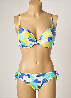 Costum de baie din două piese albastru BRIGITTE BARDOT femeie