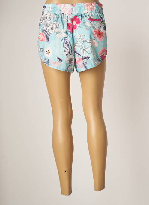 Chiloți de baie imprimeu floral chilot scurt albastru SEAFOLLY femme