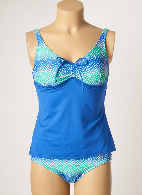 Tankini albastru PLAGE DU SUD femeie