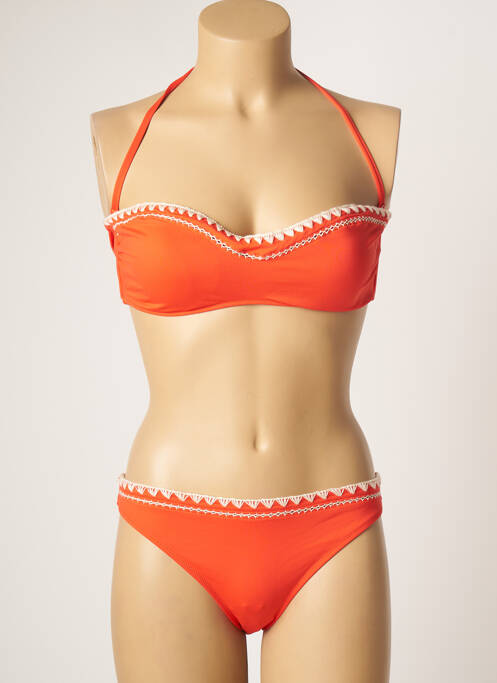 Costum de baie din două piese portocaliu BORABORA femeie