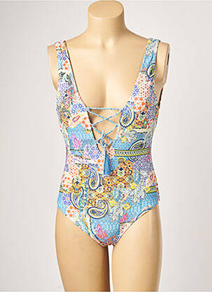 Costum de baie dintr-o singură piesă albastru PIHA femeie