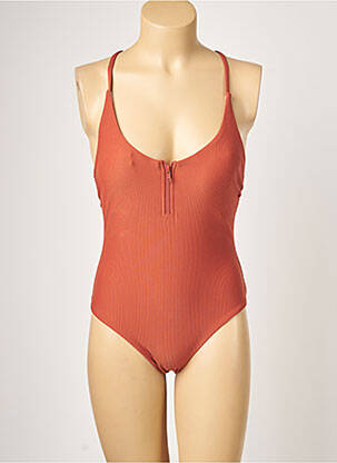 Costum de baie dintr-o singură piesă maro PIHA femeie