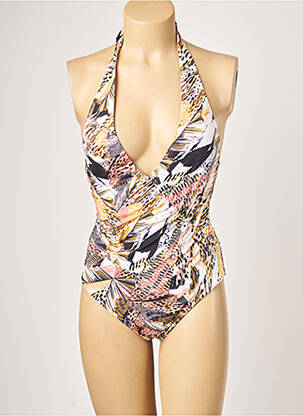 Costum de baie dintr-o singură piesă maro MOONTIDE femeie