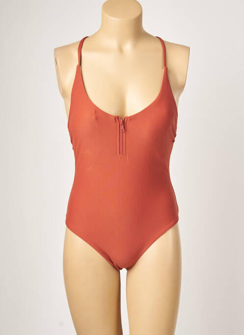 Costum de baie dintr-o singură piesă maro PIHA femeie