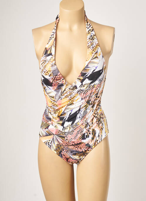 Costum de baie dintr-o singură piesă maro MOONTIDE femeie