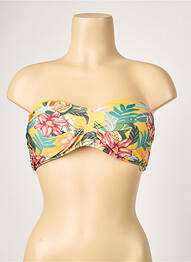 Sutien de costum de baie top sutien modelat top sutien modelat portocaliu RIO DE SOL femeie