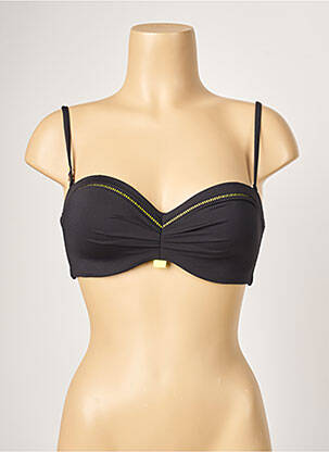 Sutien de costum de baie top sutien modelat top sutien modelat negru CHERRY BEACH femeie