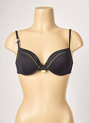 Sutien de costum de baie top sutien modelat top sutien modelat negru CHERRY BEACH femeie