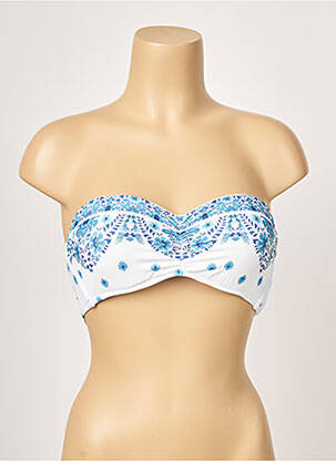 Sutien de costum de baie top bentiță top bentiță albastru SEAFOLLY femeie