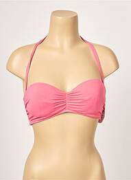 Sutien de costum de baie top sutien modelat top sutien modelat roz KIWI femeie