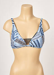 Sutien de costum de baie top sutien modelat top sutien modelat albastru SEAFOLLY femeie