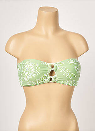 Sutien de costum de baie top sutien modelat top sutien modelat verde SEAFOLLY femeie
