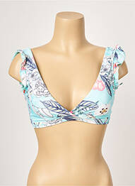Sutien de costum de baie top sutien modelat top sutien modelat albastru SEAFOLLY femeie