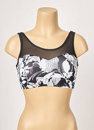 Sutien de costum de baie top sutien modelat top sutien modelat negru MOONTIDE femeie