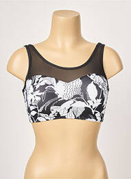 Sutien de costum de baie top sutien modelat top sutien modelat negru MOONTIDE femeie