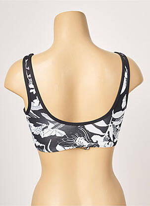 Sutien de costum de baie top sutien modelat top sutien modelat negru MOONTIDE femeie