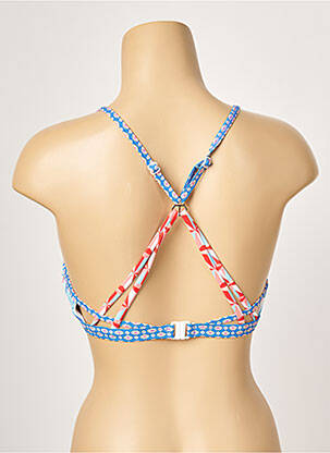 Sutien de costum de baie top sutien modelat top sutien modelat albastru PIHA femeie