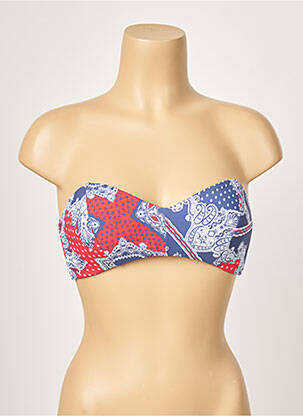 Sutien de costum de baie top bentiță top bentiță albastru SEAFOLLY femeie