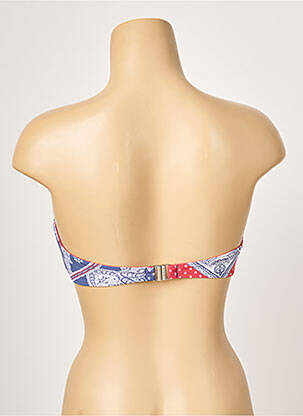 Sutien de costum de baie top bentiță top bentiță albastru SEAFOLLY femeie