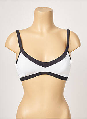 Sutien de costum de baie top sutien modelat top sutien modelat alb SEAFOLLY femeie
