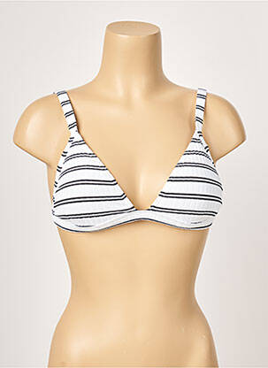 Sutien de costum de baie top sutien modelat top sutien modelat alb SEAFOLLY femeie