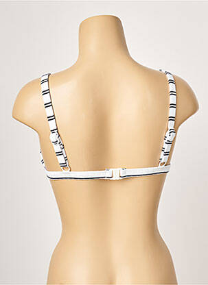Sutien de costum de baie top sutien modelat top sutien modelat alb SEAFOLLY femeie