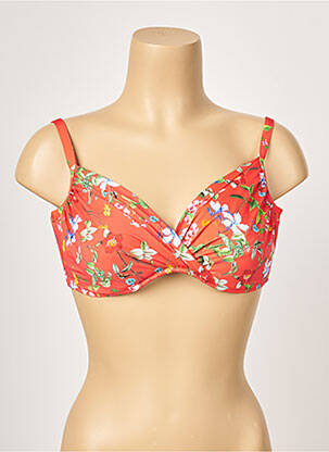 Sutien de costum de baie roșu TESSY femeie
