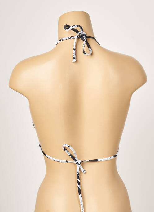 Sutien de costum de baie închidere cu legături de legat top sutien modelat negru SEAFOLLY femme