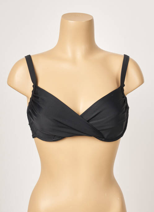 Sutien de costum de baie sutien cupe întregi cu decolteu înalt sutien cupe întregi cu decolteu înalt negru YSABEL MORA femme