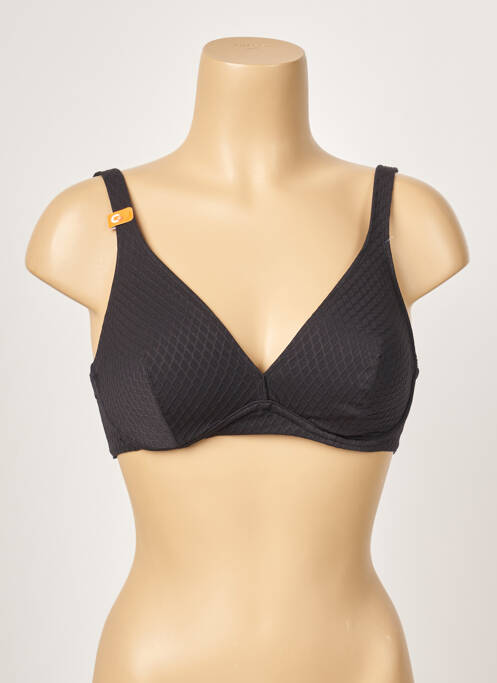 Sutien de costum de baie negru CHERRY BEACH femeie