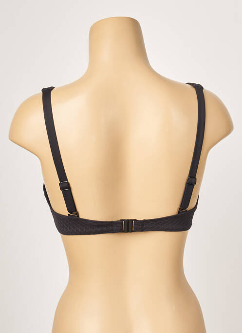 Sutien de costum de baie negru CHERRY BEACH femeie