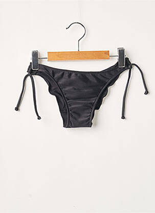 Chiloți de baie microfibre bikini negru RIO DE SOL femeie