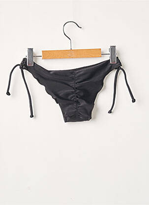 Chiloți de baie microfibre bikini negru RIO DE SOL femeie