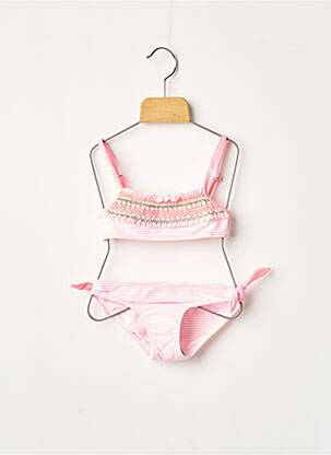Costum de baie din două piese roz BORABORA fată