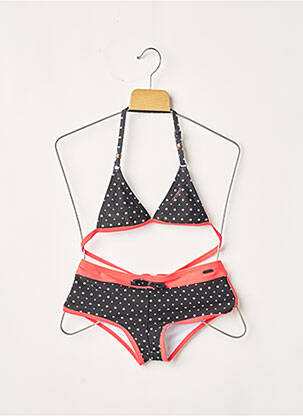 Costum de baie din două piese negru PROTEST fată