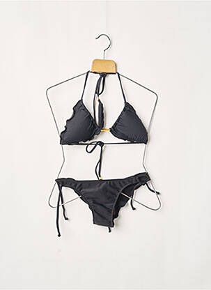 Costum de baie din două piese elasticitate top sutien modelat negru RIO DE SOL femeie
