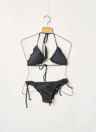 Costum de baie din două piese elasticitate top sutien modelat negru RIO DE SOL femeie