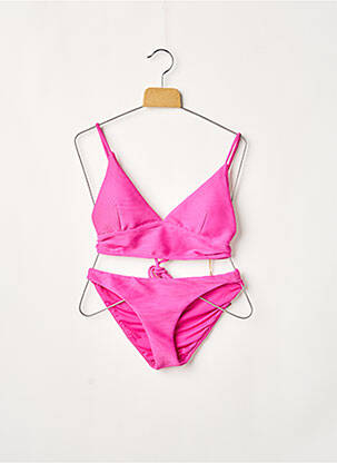 Costum de baie din două piese elasticitate top sutien modelat roz RIO DE SOL femeie