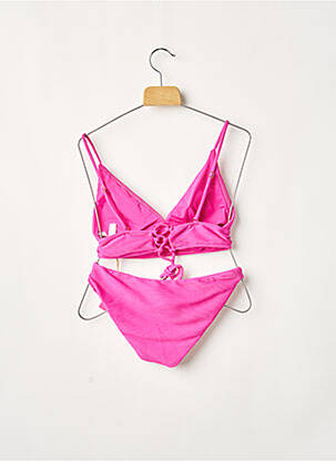 Costum de baie din două piese elasticitate top sutien modelat roz RIO DE SOL femeie