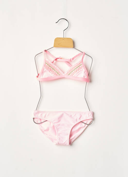 Costum de baie din două piese roz BORABORA fată